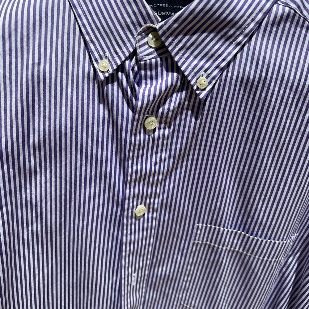 Like new Purple stripe button down.